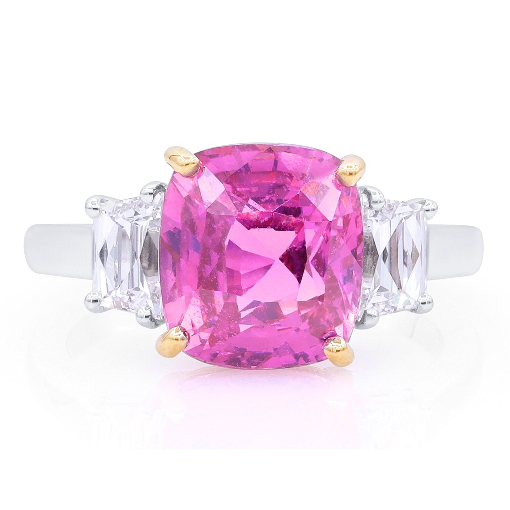 Oscar Heyman 5.57ct Pink Sapphire Ring 303728