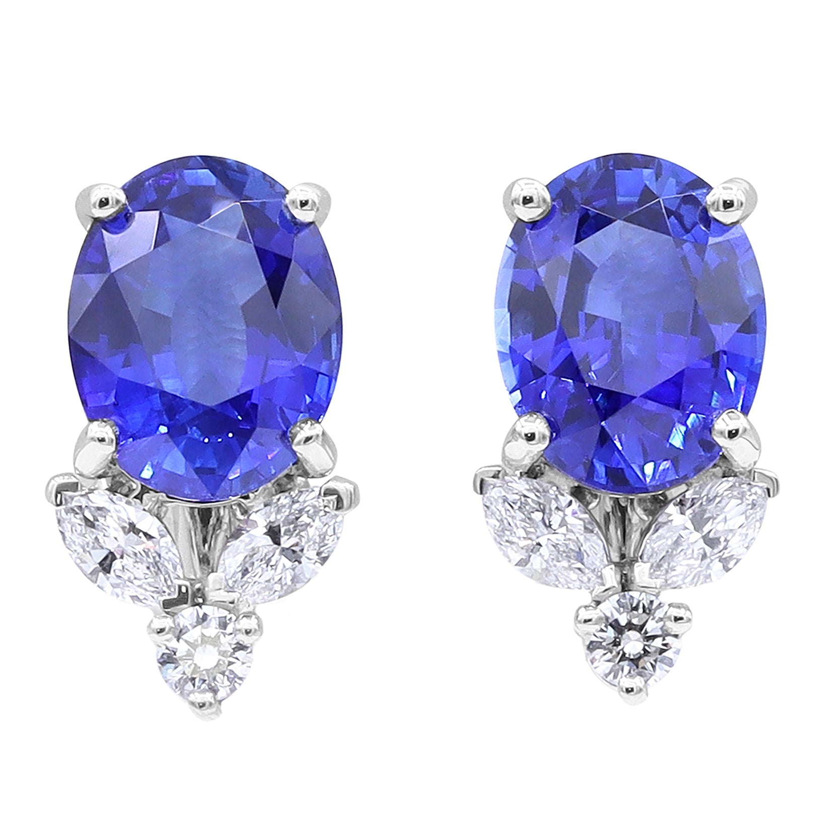 Oscar Heyman Sapphire Earrings 706993