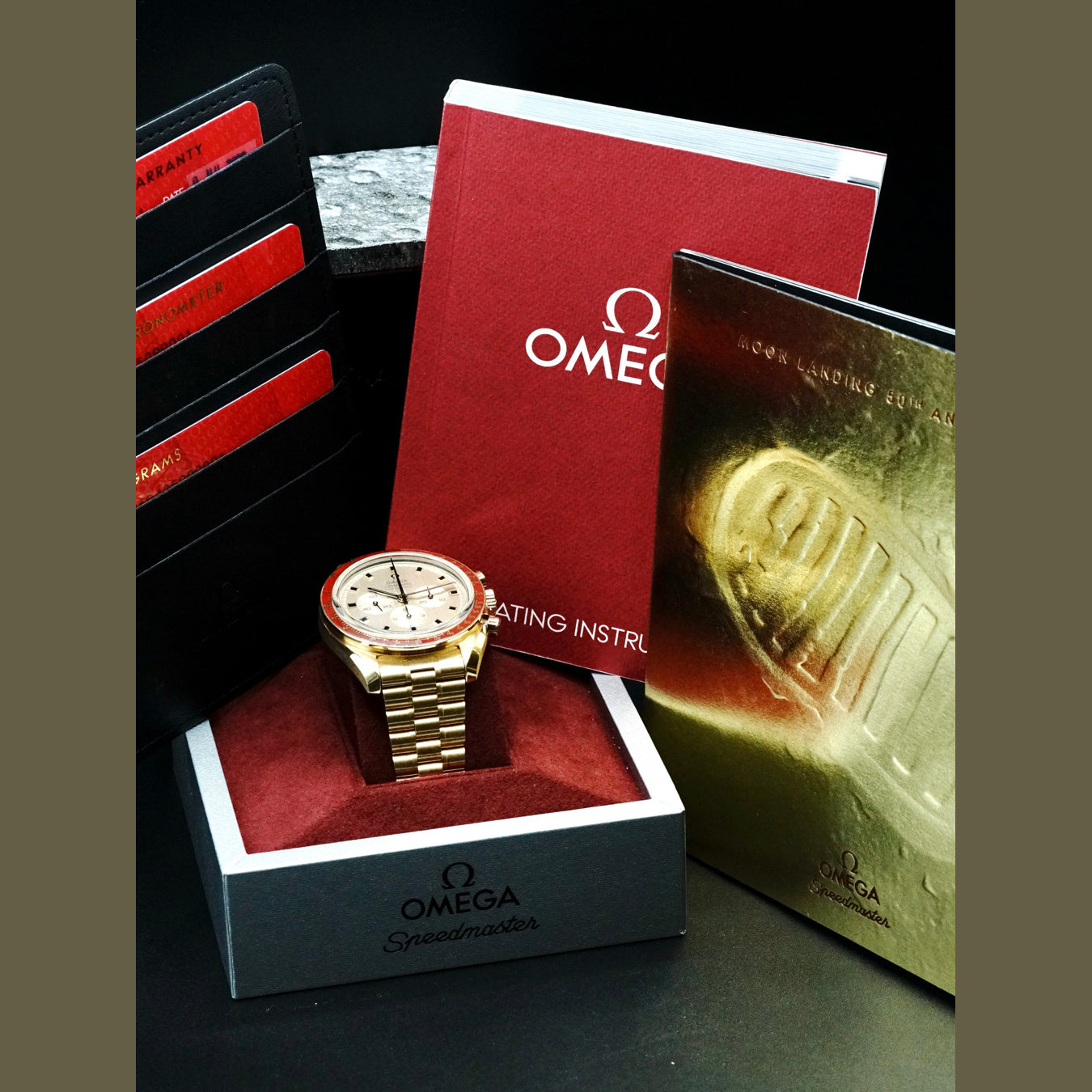 Omega 310.60.42.50.99.001 Speedmaster Moonshine Apollo 11 50th Anniversary