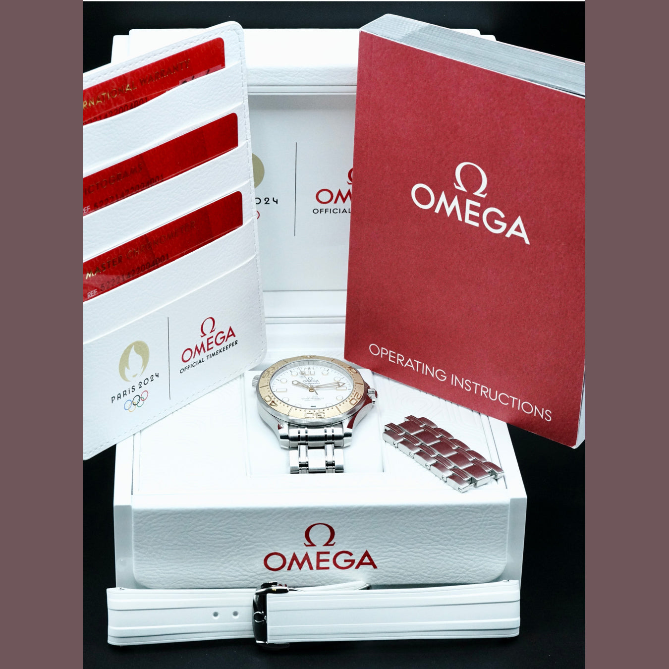 Omega 522.21.42.20.04.001 Seamaster Diver 300M Paris 2024
