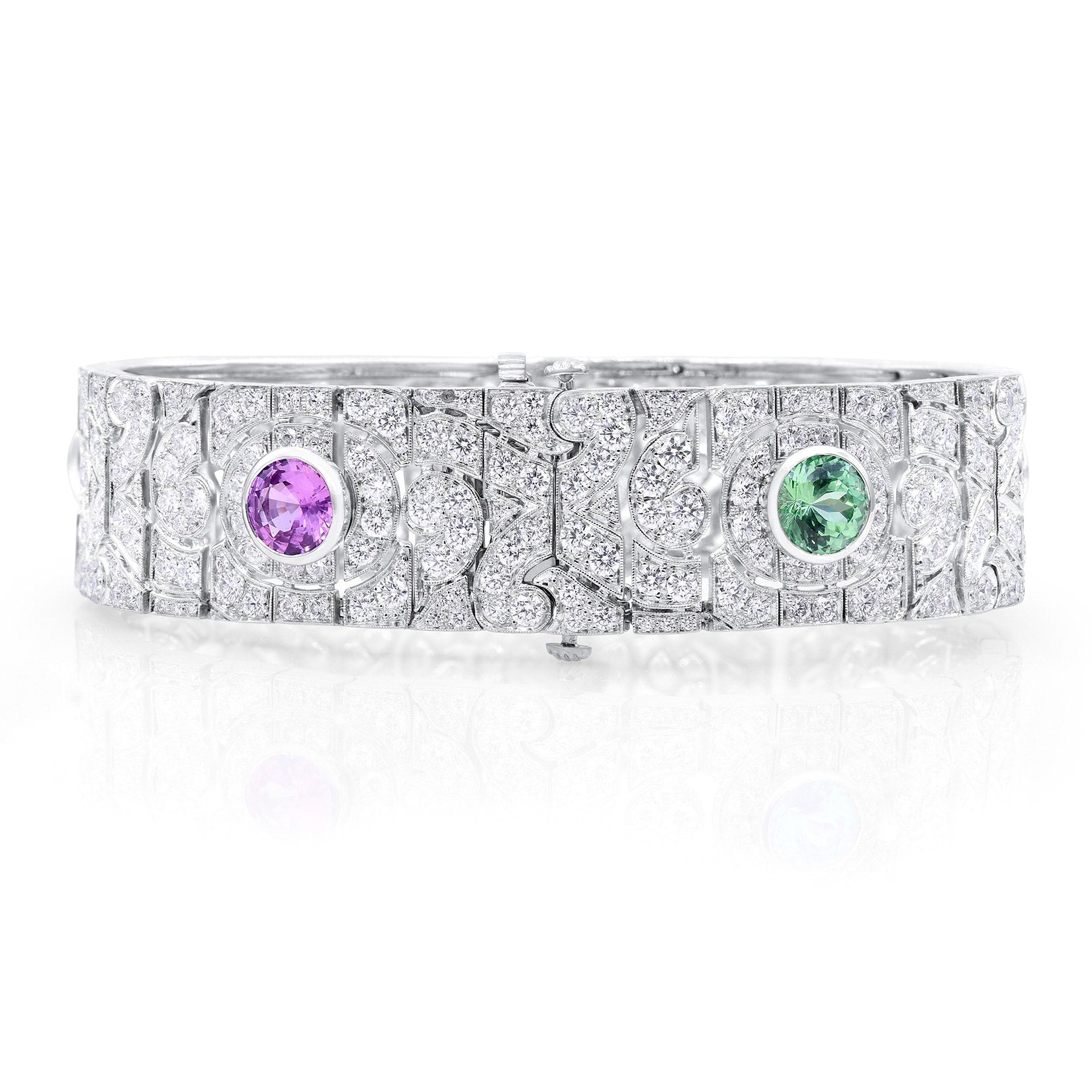 Oscar Heyman Multi-Color Gemstone Bracelet 804637