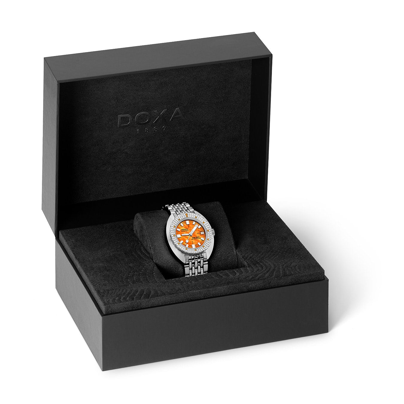DOXA SUB 200T Diamonds 804.10D.351.10  Professional on Bracelet