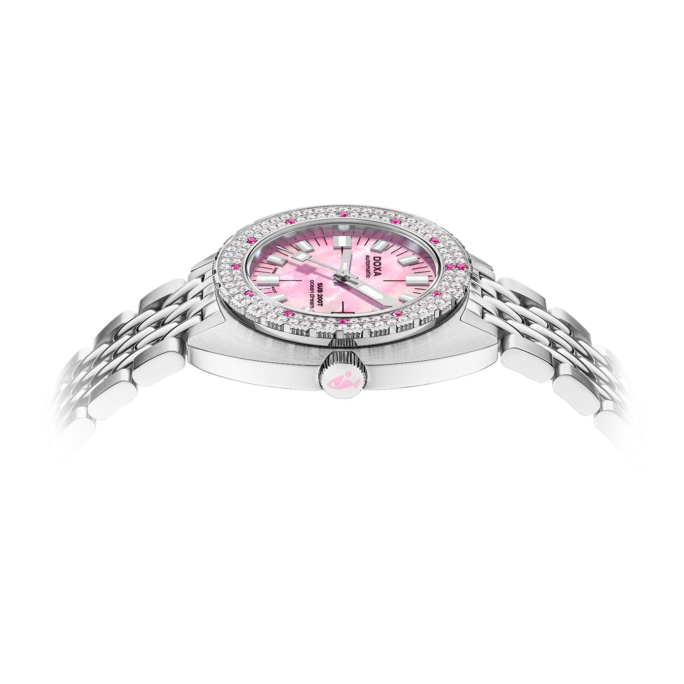 DOXA SUB 200T Diamonds 804.10D.061.10 Ocean Dream on Bracelet