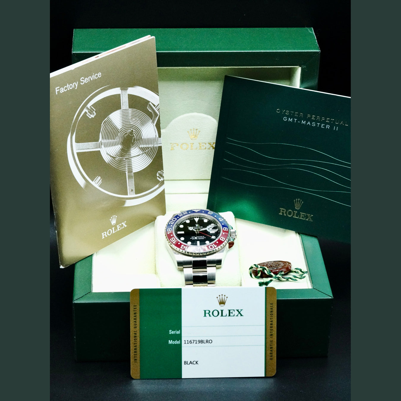 Rolex 116719BLRO Pepsi White Gold