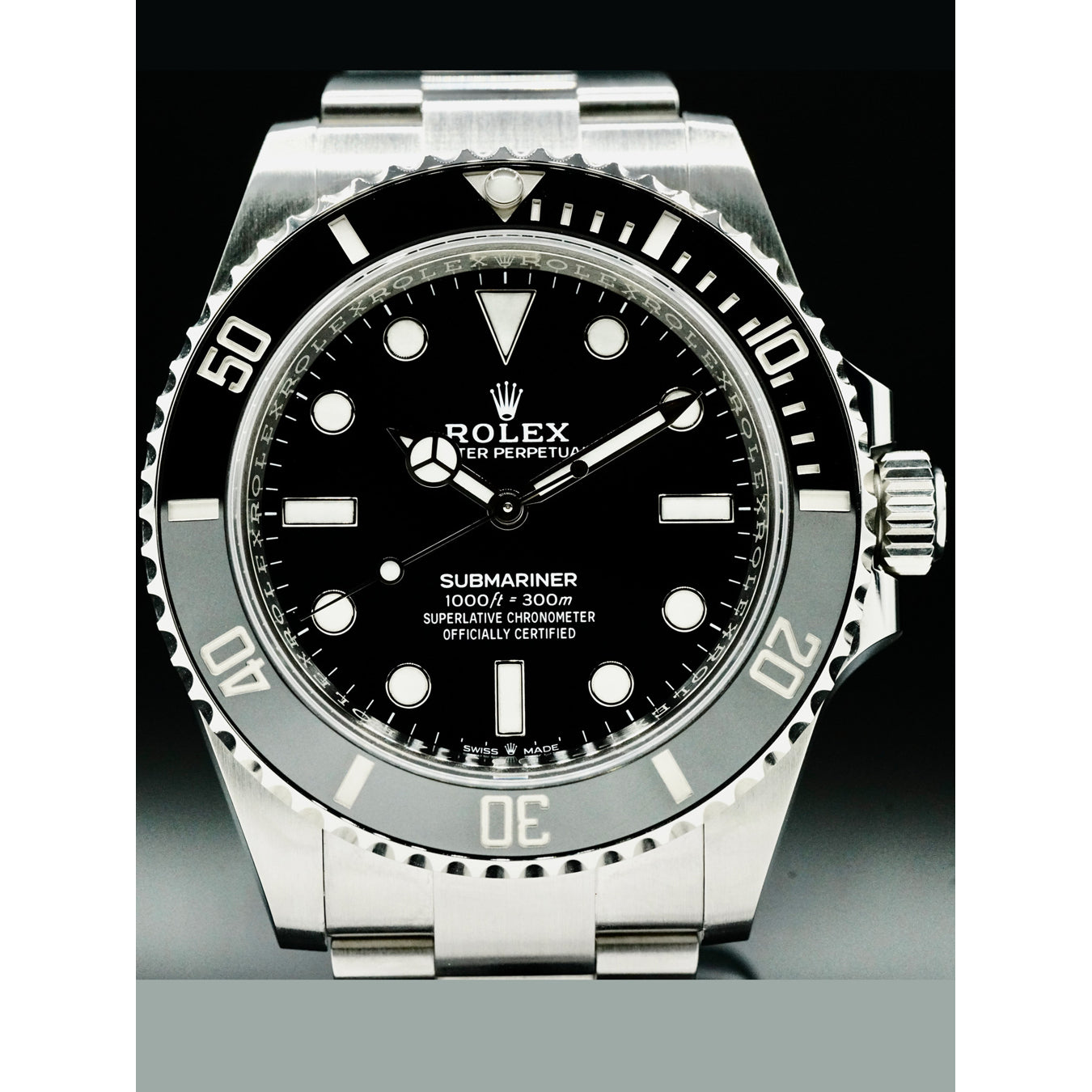 Rolex 124060 Submariner Black Dial Ceramic Bezel