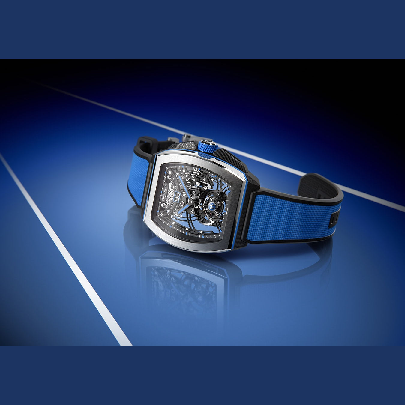 Bianchet Flying Tourbillon Grande Date Maserati Hybrid HBBFTMST4