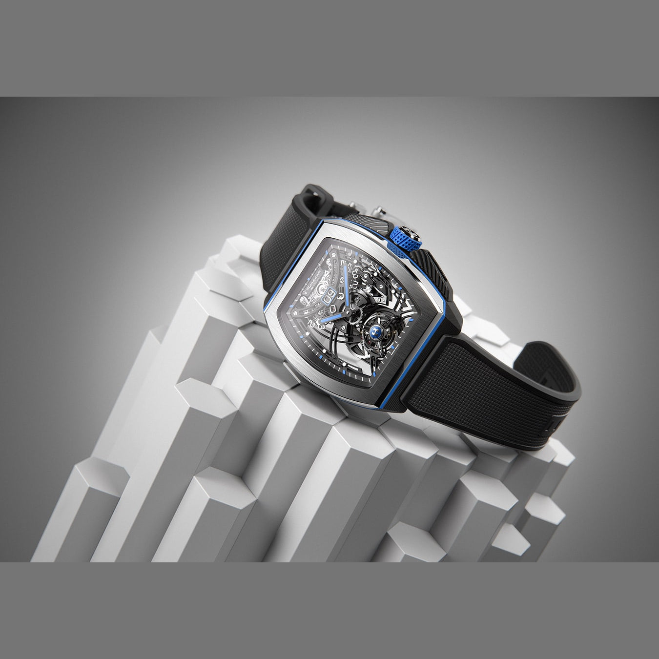 Bianchet Flying Tourbillon Grande Date Maserati Hybrid HBBFTMST4