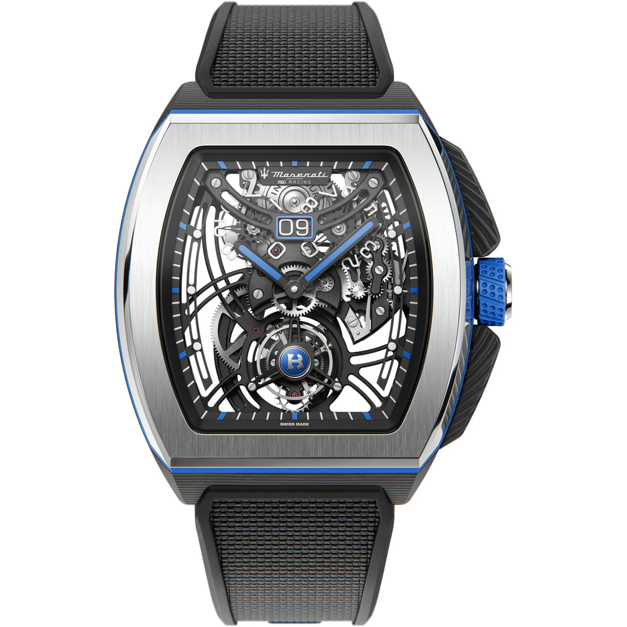 Bianchet Flying Tourbillon Grande Date Maserati Hybrid HBBFTMST4