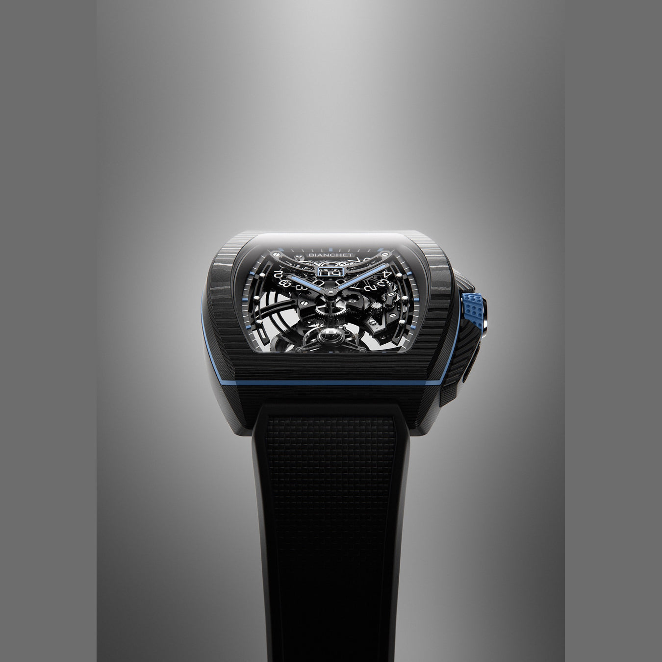 Bianchet Flying Tourbillon Grande Date B 1.618 Carbon Sky Blue CBSBFTGD4