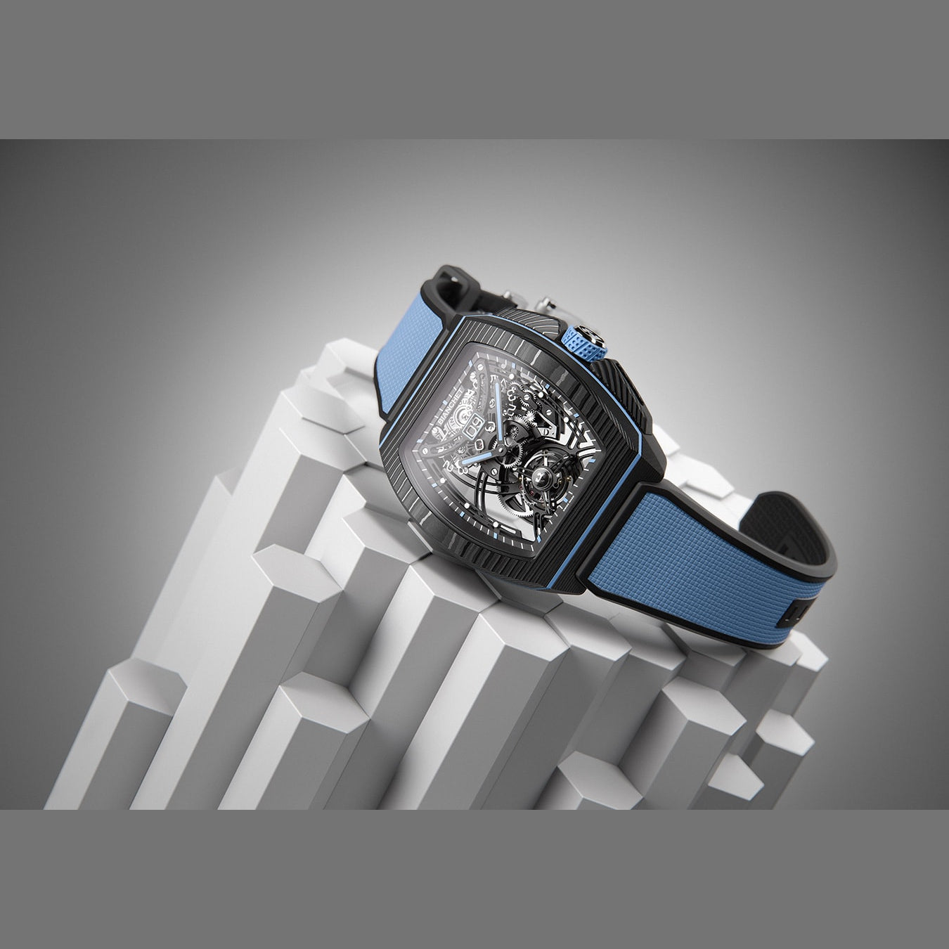 Bianchet Flying Tourbillon Grande Date B 1.618 Carbon Sky Blue CBSBFTGD4