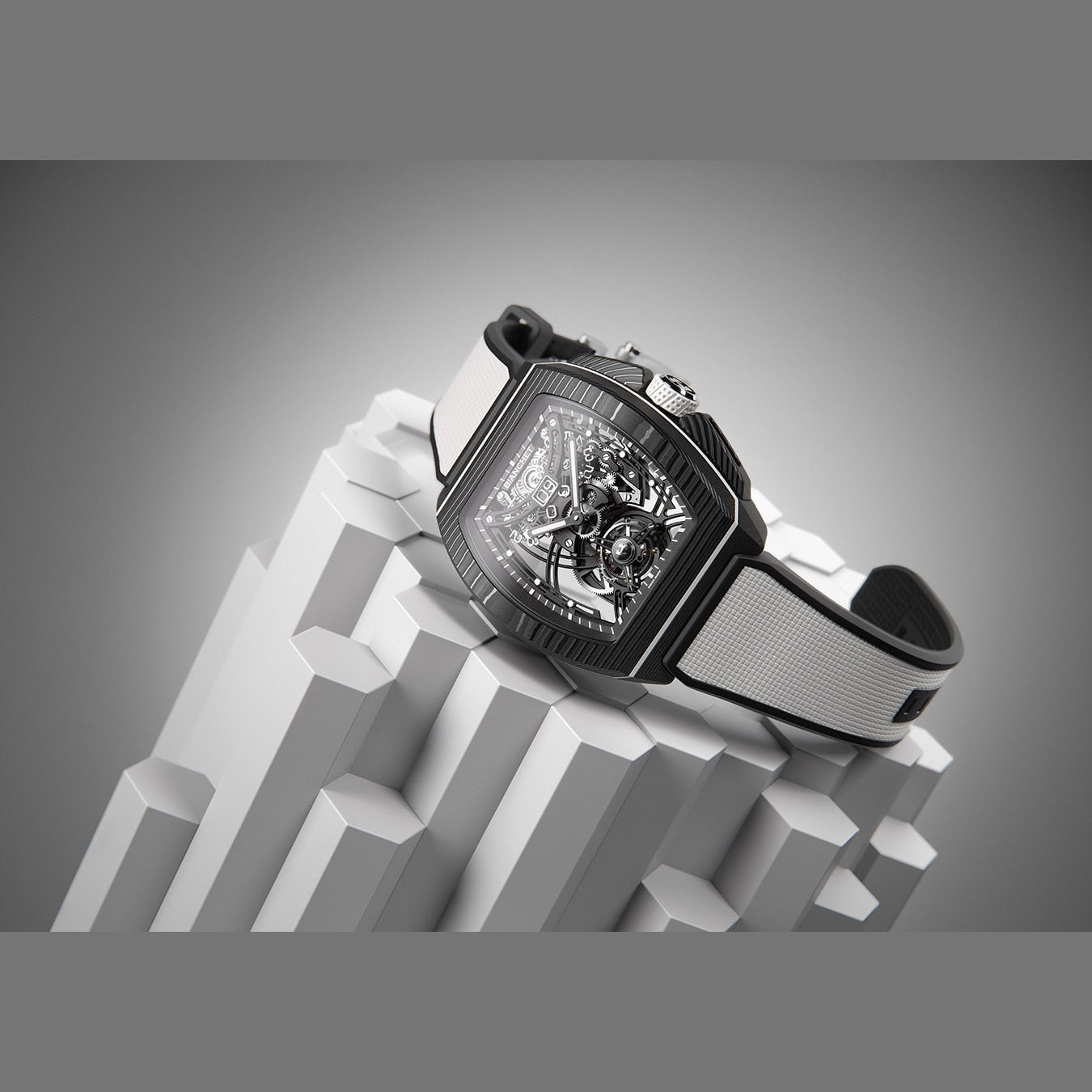 Bianchet Flying Tourbillon Grande Date B 1.618 Carbon White CBWFTGD4