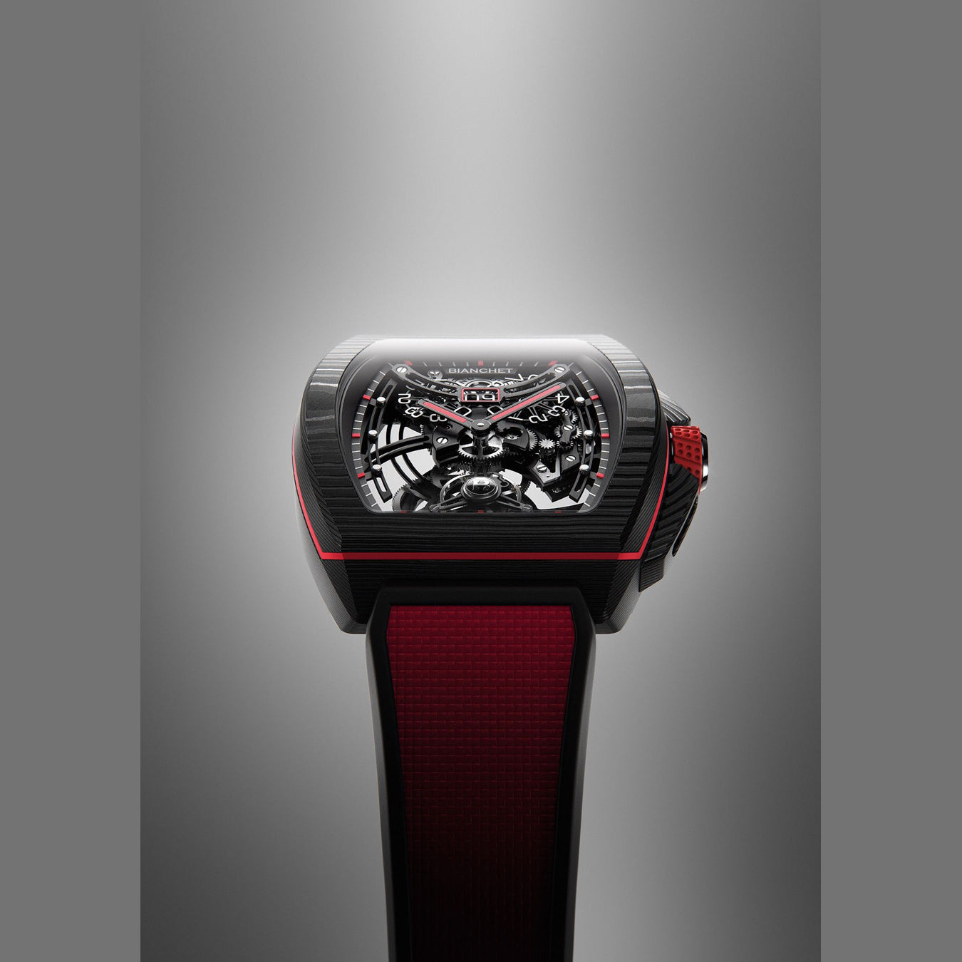 Bianchet Flying Tourbillon Grande Date B 1.618 Carbon Red CBRFTGD4