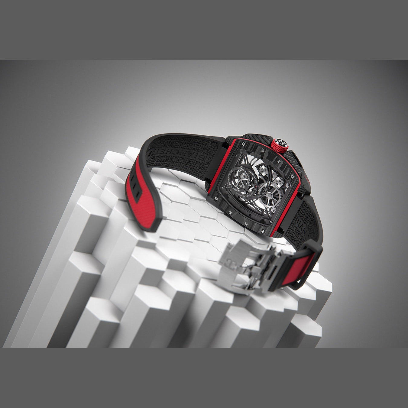 Bianchet Flying Tourbillon Grande Date B 1.618 Carbon Red CBRFTGD4