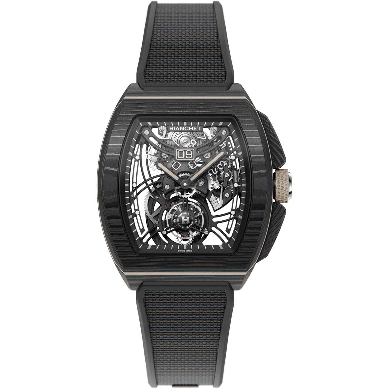 Bianchet Flying Tourbillon Grande Date B 1.618 Carbon Earth CBEFTGD4