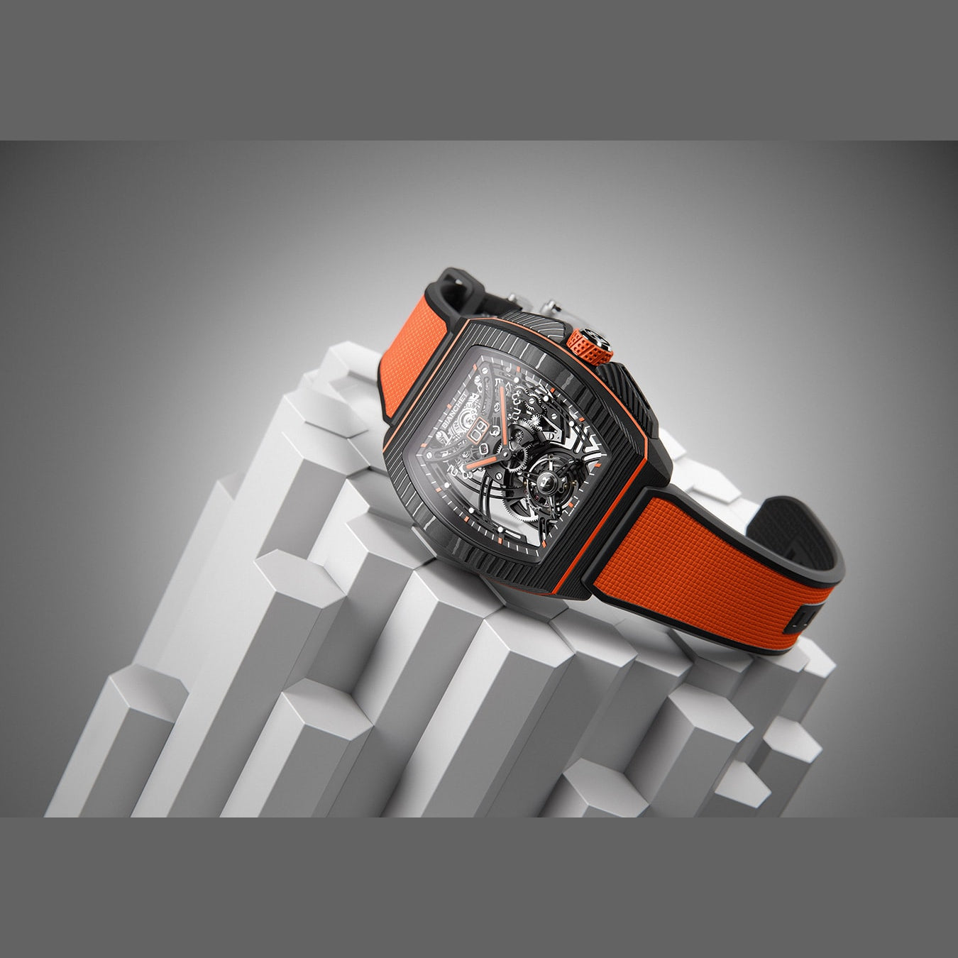 Bianchet Flying Tourbillon Grande Date B 1.618 Carbon Orange CBOFTGD4