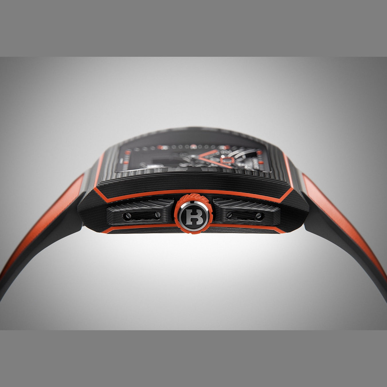 Bianchet Flying Tourbillon Grande Date B 1.618 Carbon Orange CBOFTGD4