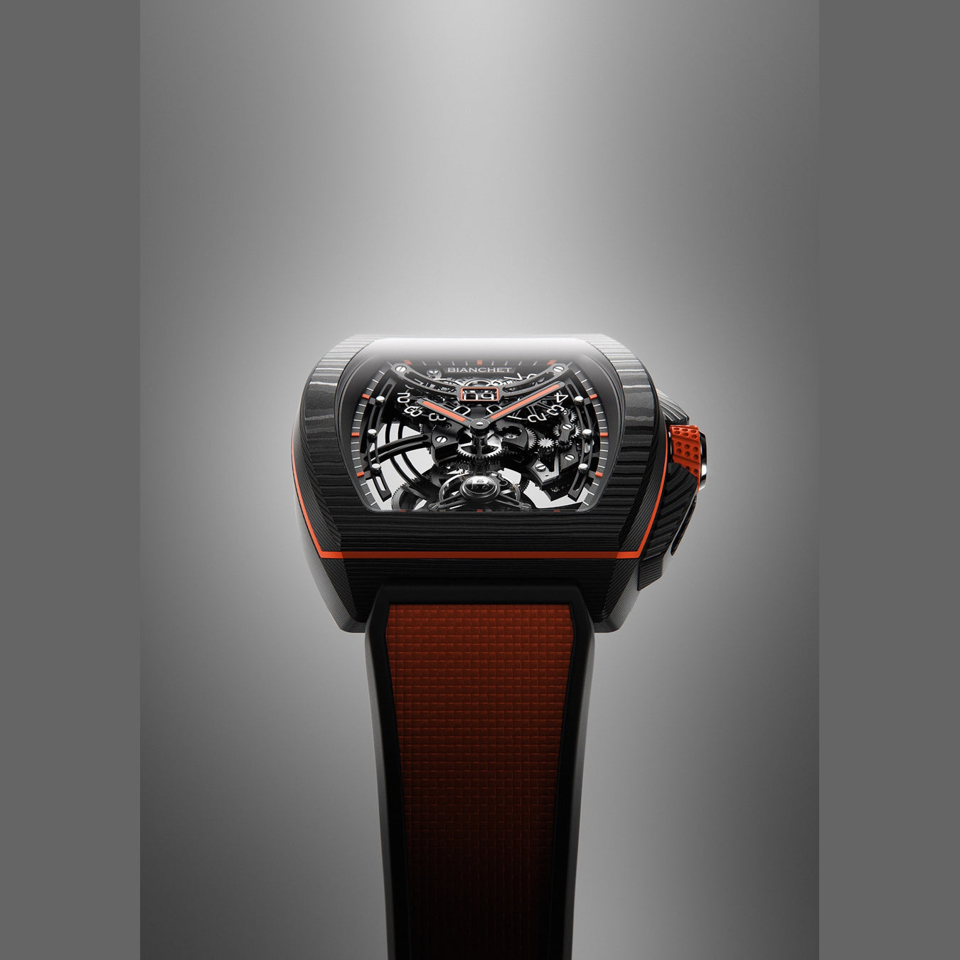 Bianchet Flying Tourbillon Grande Date B 1.618 Carbon Orange CBOFTGD4