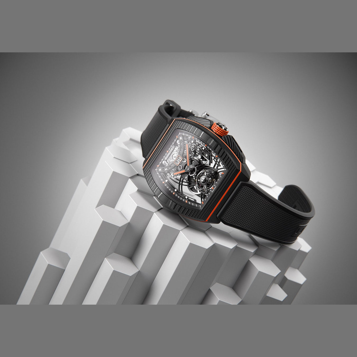 Bianchet Flying Tourbillon Grande Date B 1.618 Carbon Orange CBOFTGD4