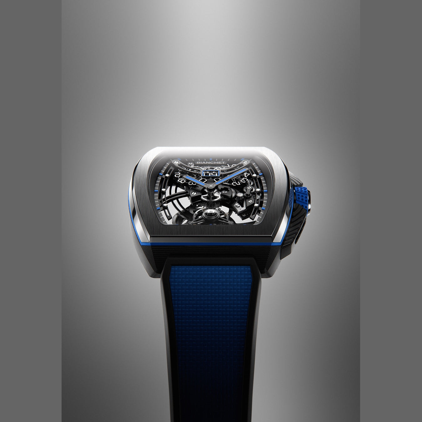 Bianchet Flying Tourbillon Grande Date B 1.618 Hybrid Blue HBBFTGD4