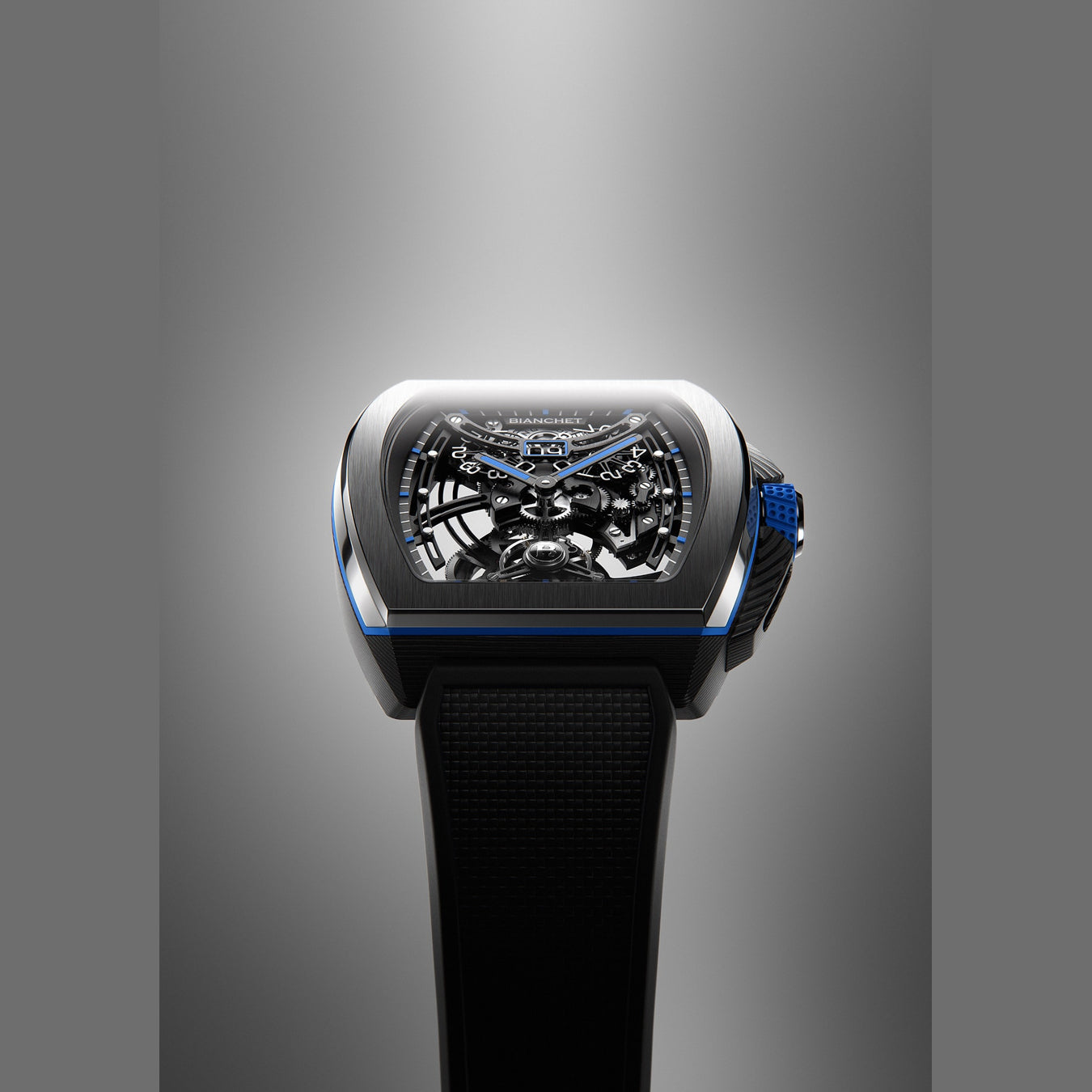 Bianchet Flying Tourbillon Grande Date B 1.618 Hybrid Blue HBBFTGD4