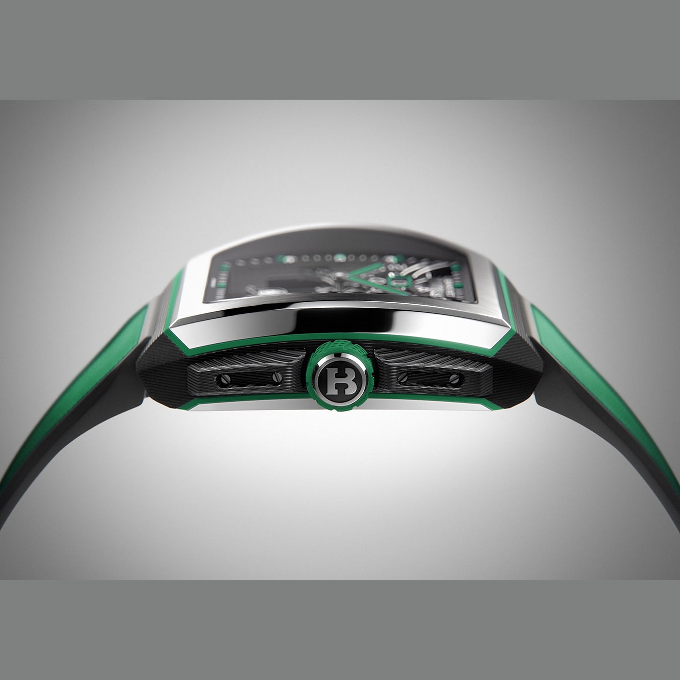 Bianchet Flying Tourbillon Grande Date B 1.618 Hybrid Green HBGFTGD4