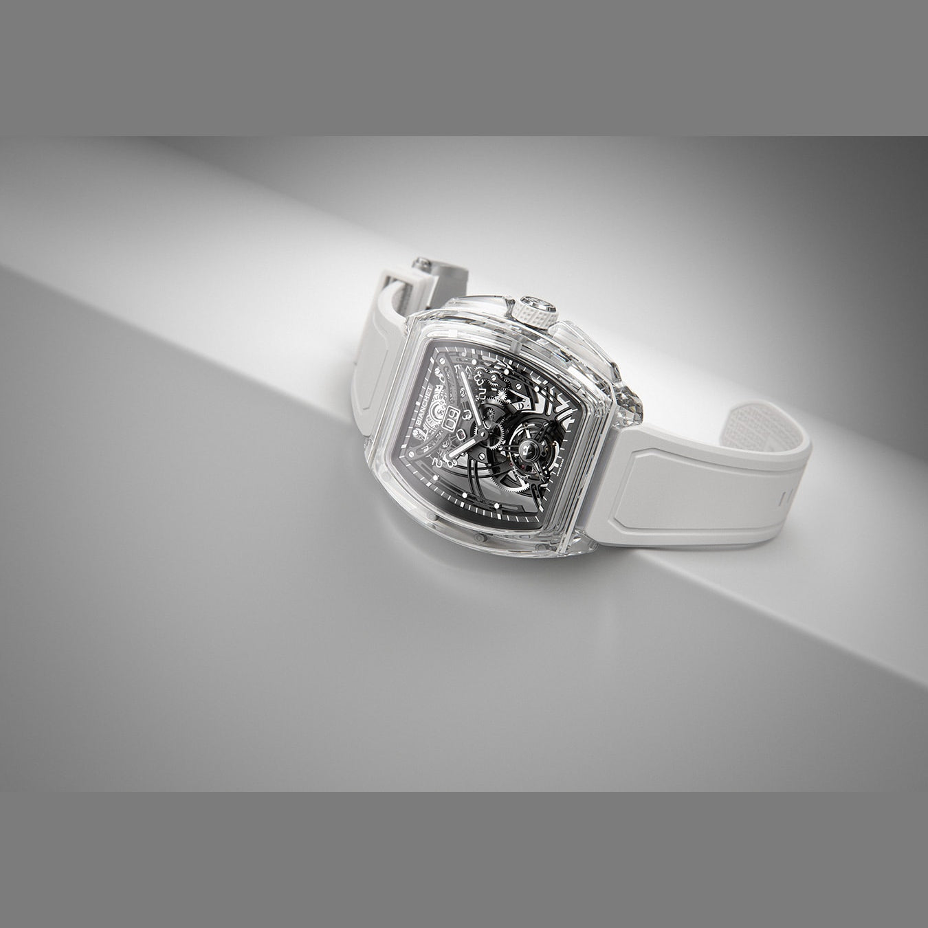 Bianchet Flying Tourbillon Grande Date B 1.618 Sapphire White SWFTGD4