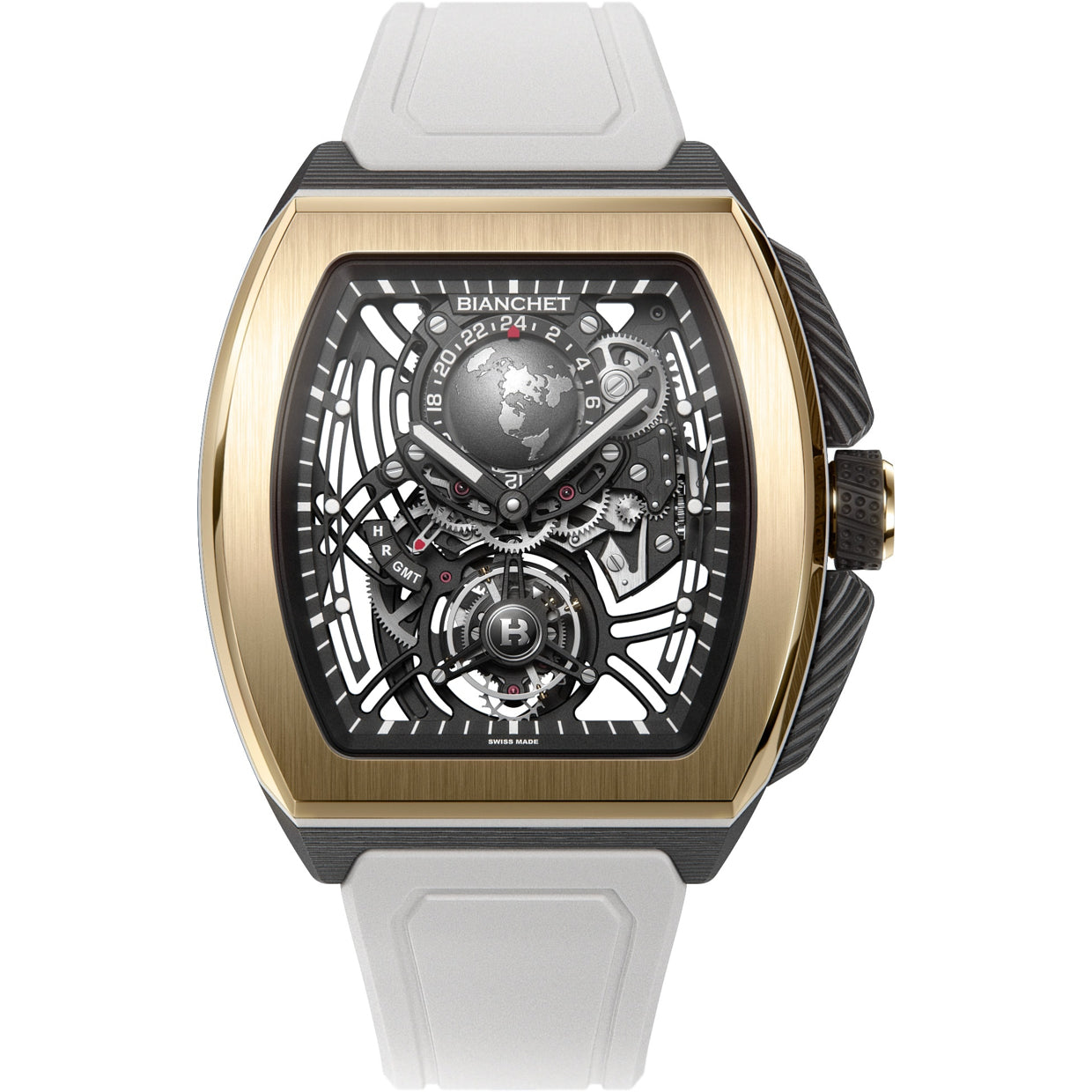 Bianchet Flying Tourbillon Sport GMT B 1.618 Hybrid Gold HBGLFTSG4