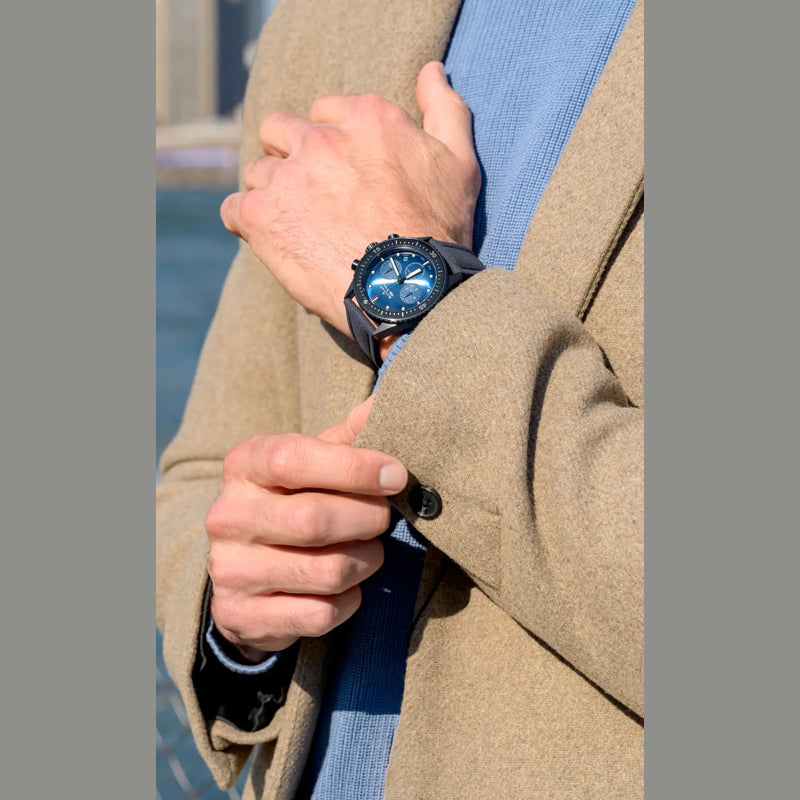 Blancpain 5200 0140 O52A Fifty Fathoms Bathyscaphe Chronographe Flyback Automatic 43.6mm Blue Dial