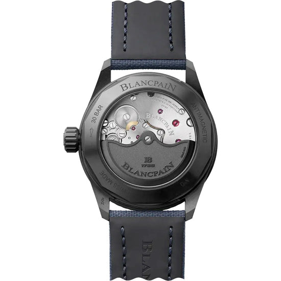 Blancpain 5000A 0140 O52A Fifty Fathoms Bathyscaphe Automatic 43.6mm Blue Dial