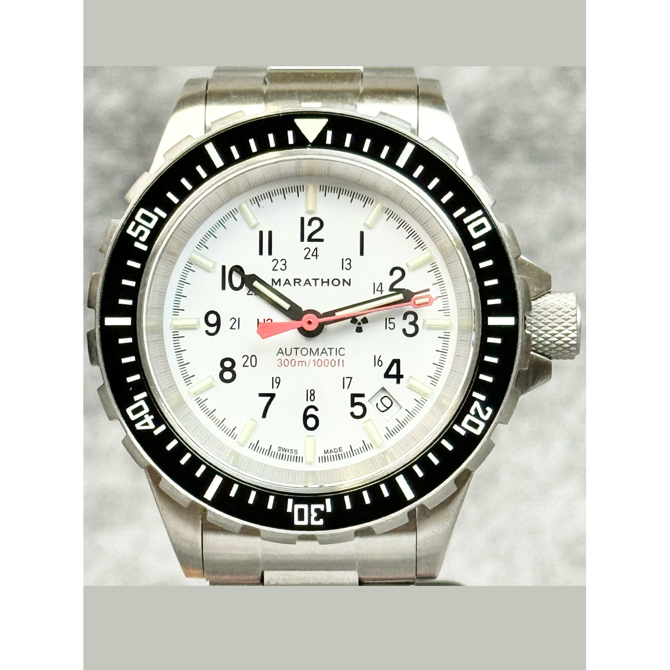 Marathon WW194006SS-0513 GSAR Artic on Steel Bracelet