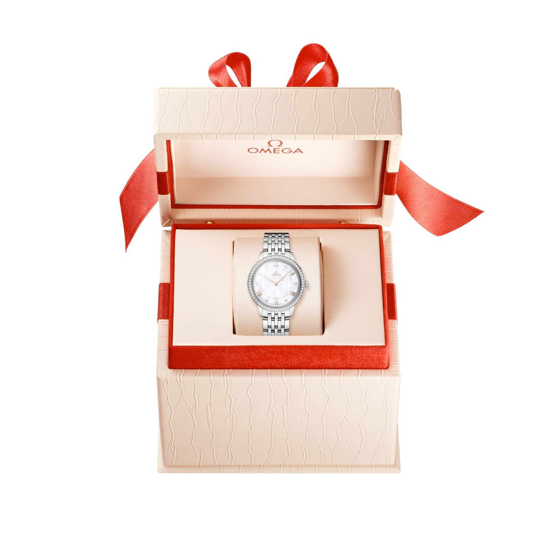 Omega 434.15.30.60.55.001 De Ville Prestige Steel on Steel  30 mm
