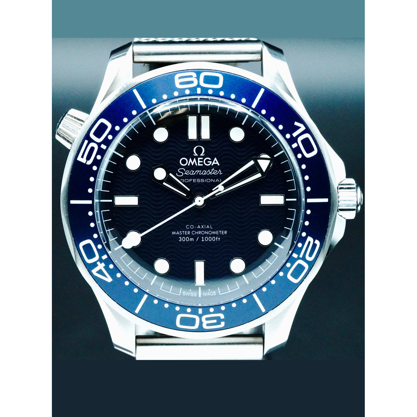 Omega 210.30.42.20.03.002 Seamaster Diver 300 James Bond 60th Anniversary