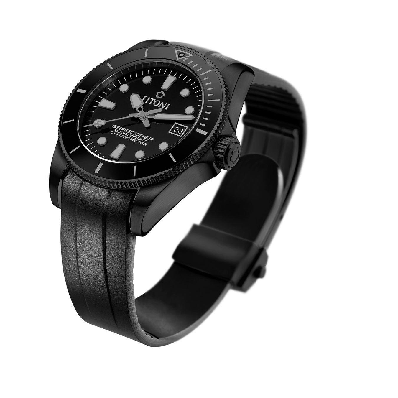 Titoni 83300 B-BK-R-716 Seascoper