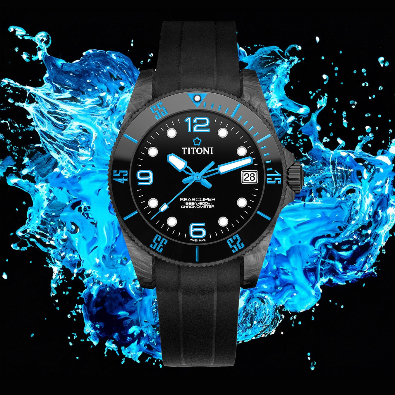 Titoni 83600 C-BL-256 Seascoper