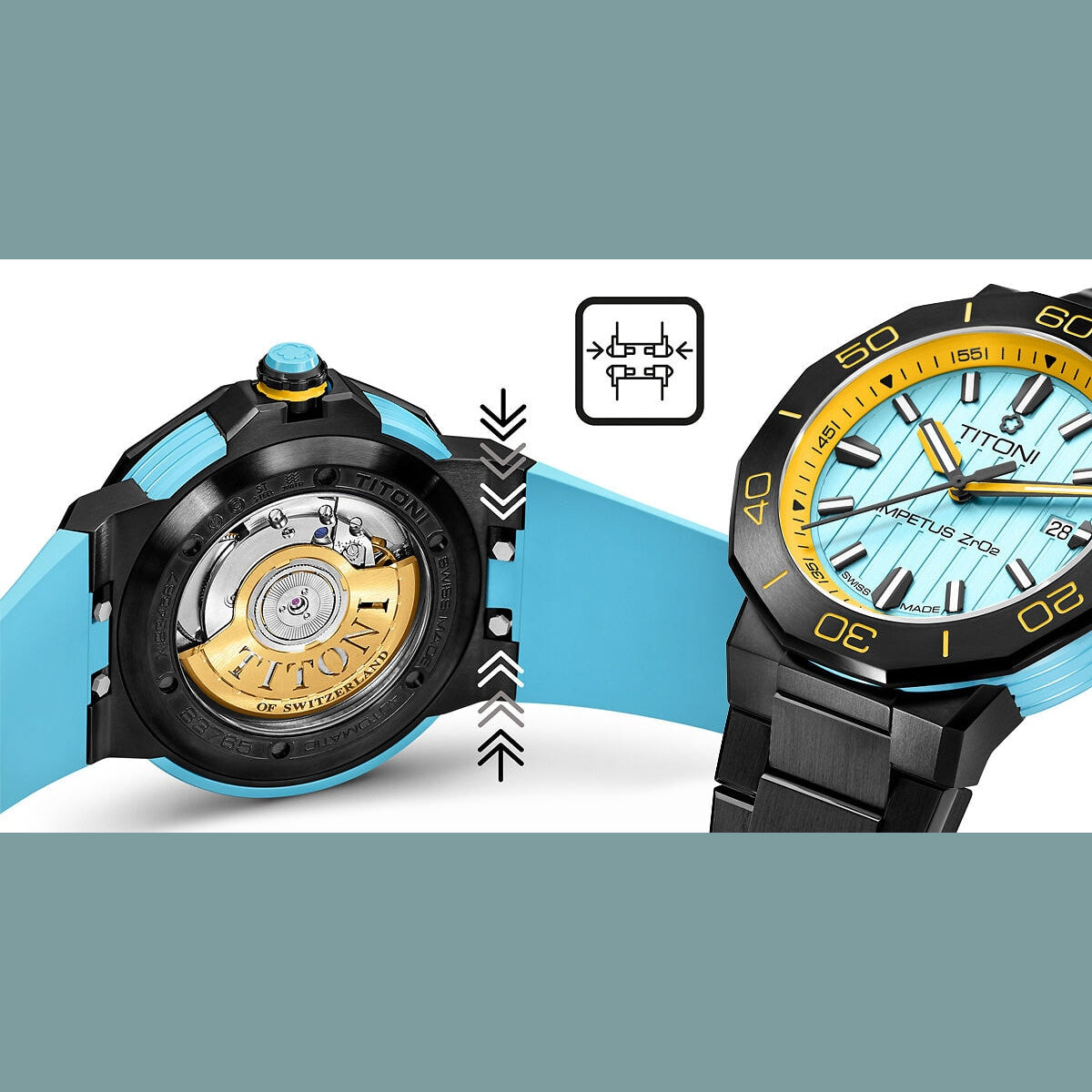 Titoni 83765 B-AO-707 Impetus CeramTech