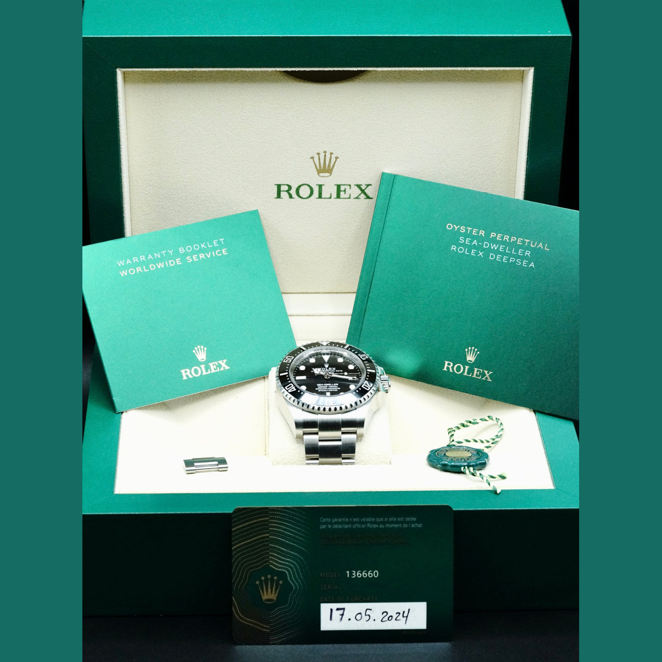 Rolex 136660 Sea-Dweller Deepsea Black Dial