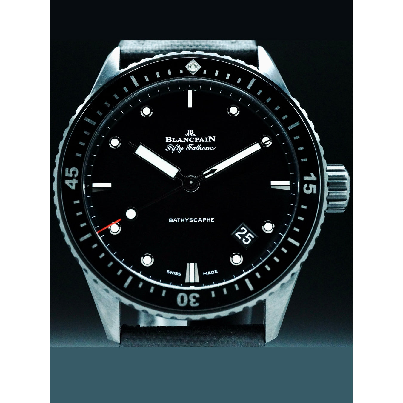 Blancpain Fifty Fathoms Bathyscaphe Ceramic and Liquid Metal 5000 0130 B52A