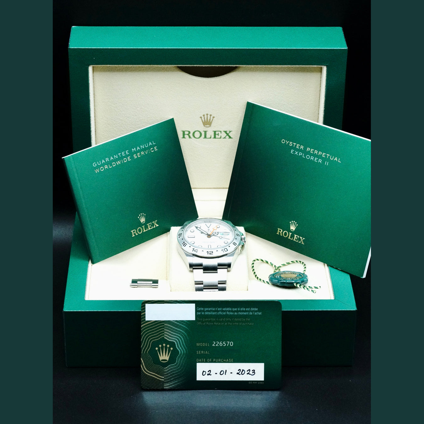 Rolex 226570 Explorer II Polar