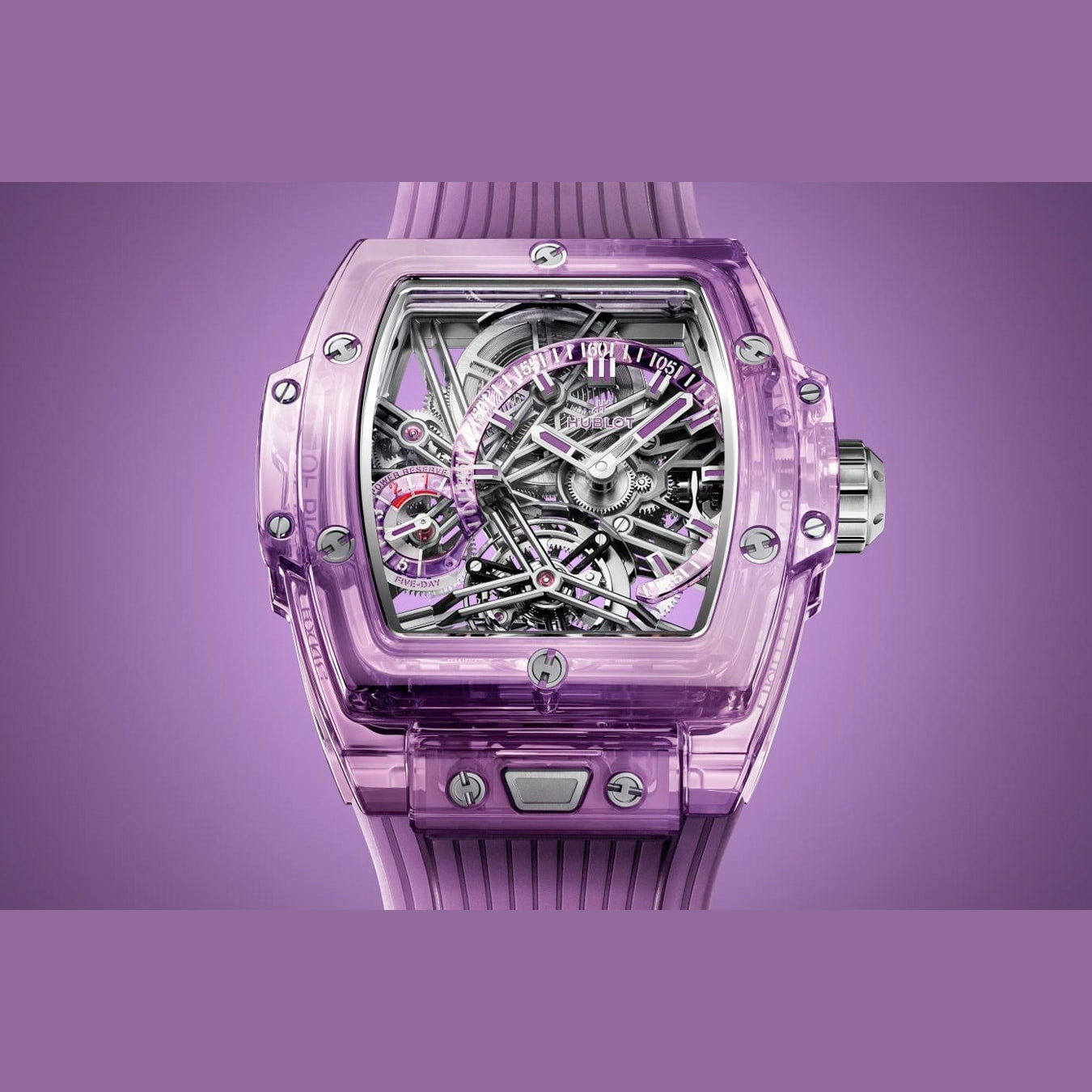 Hublot 645.JM.0120.RT Spirit of Big Bang Tourbillon Purple Sapphire 42mm