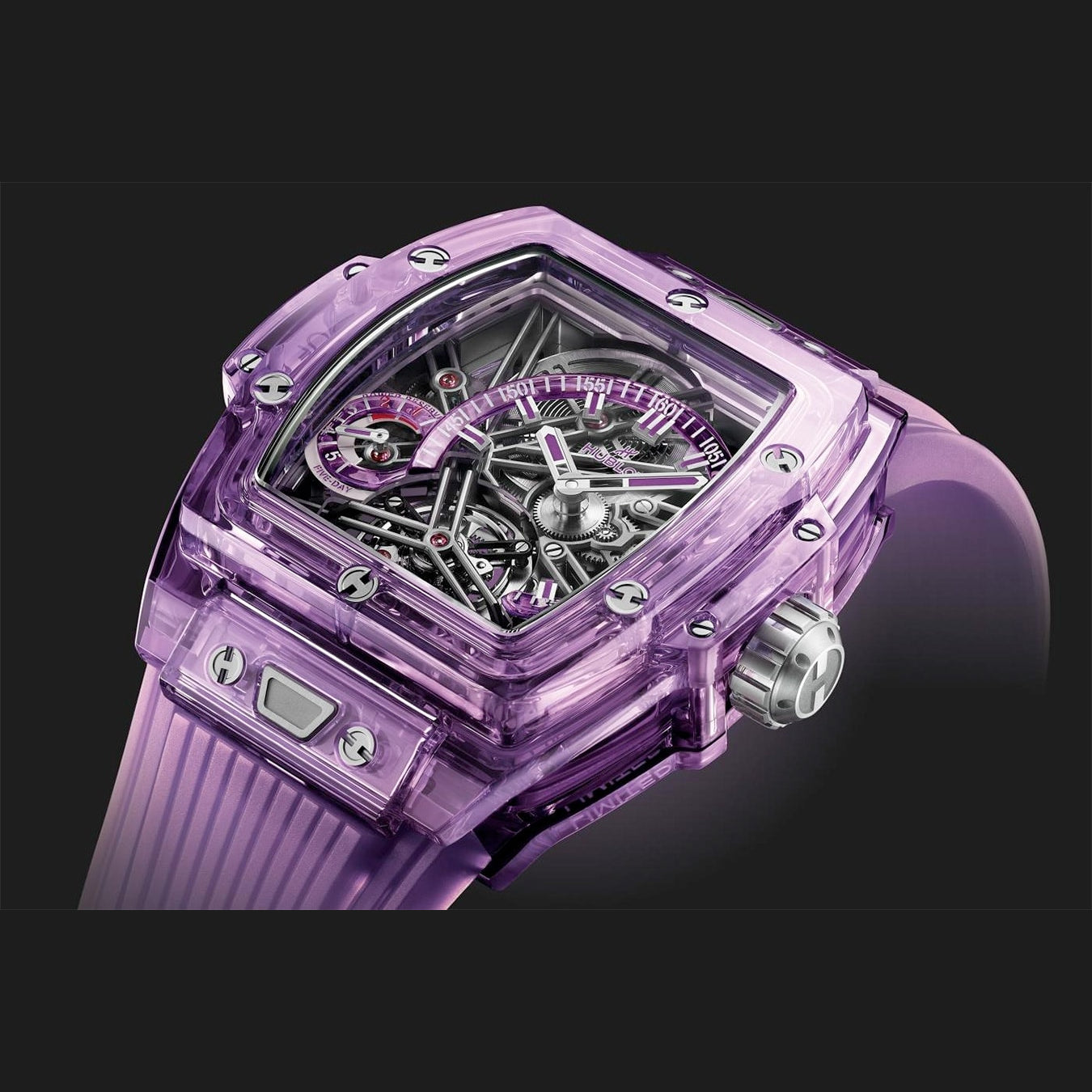 Hublot 645.JM.0120.RT Spirit of Big Bang Tourbillon Purple Sapphire 42mm