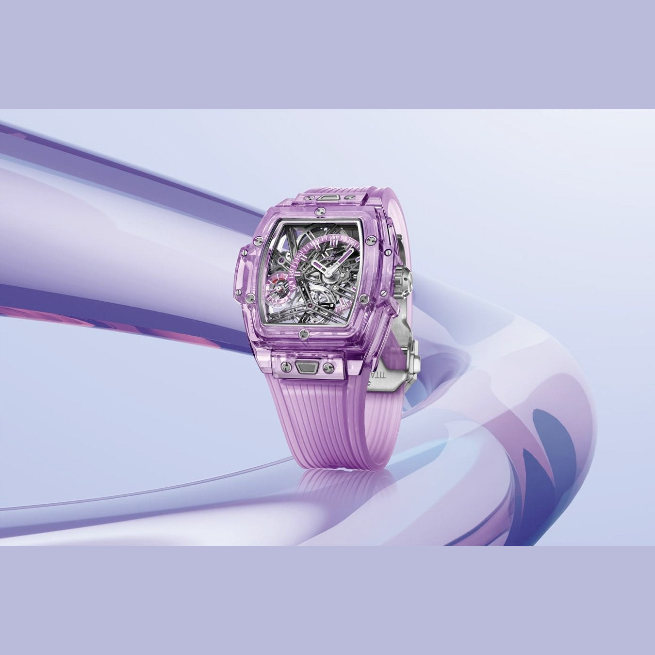 Hublot 645.JM.0120.RT Spirit of Big Bang Tourbillon Purple Sapphire 42mm