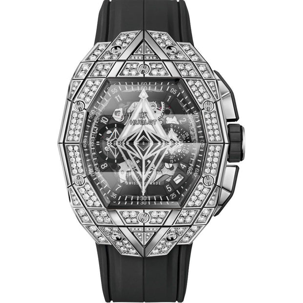 Hublot 648.NX.0107.RX.1604.MXM23 Spirit of Big Bang Sang Bleu Titanium Pavé 42mm