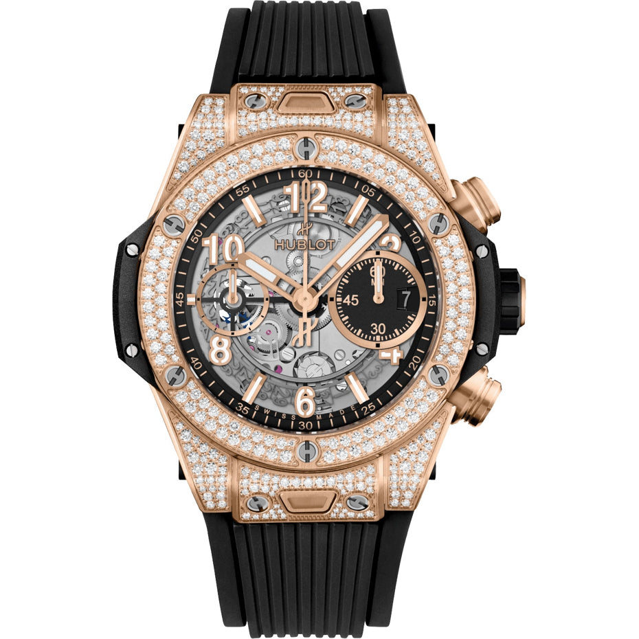 Hublot 441.OX.1181.RX.1704 Big Bang Unico King Gold Pavé 42mm