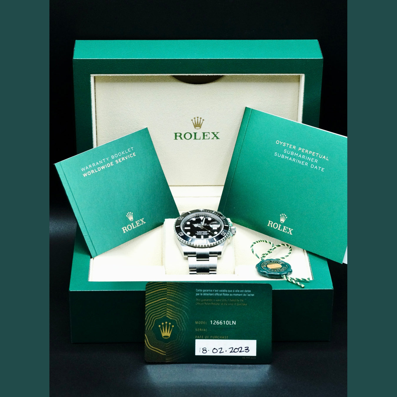 Rolex 126610LN Black Submariner Date