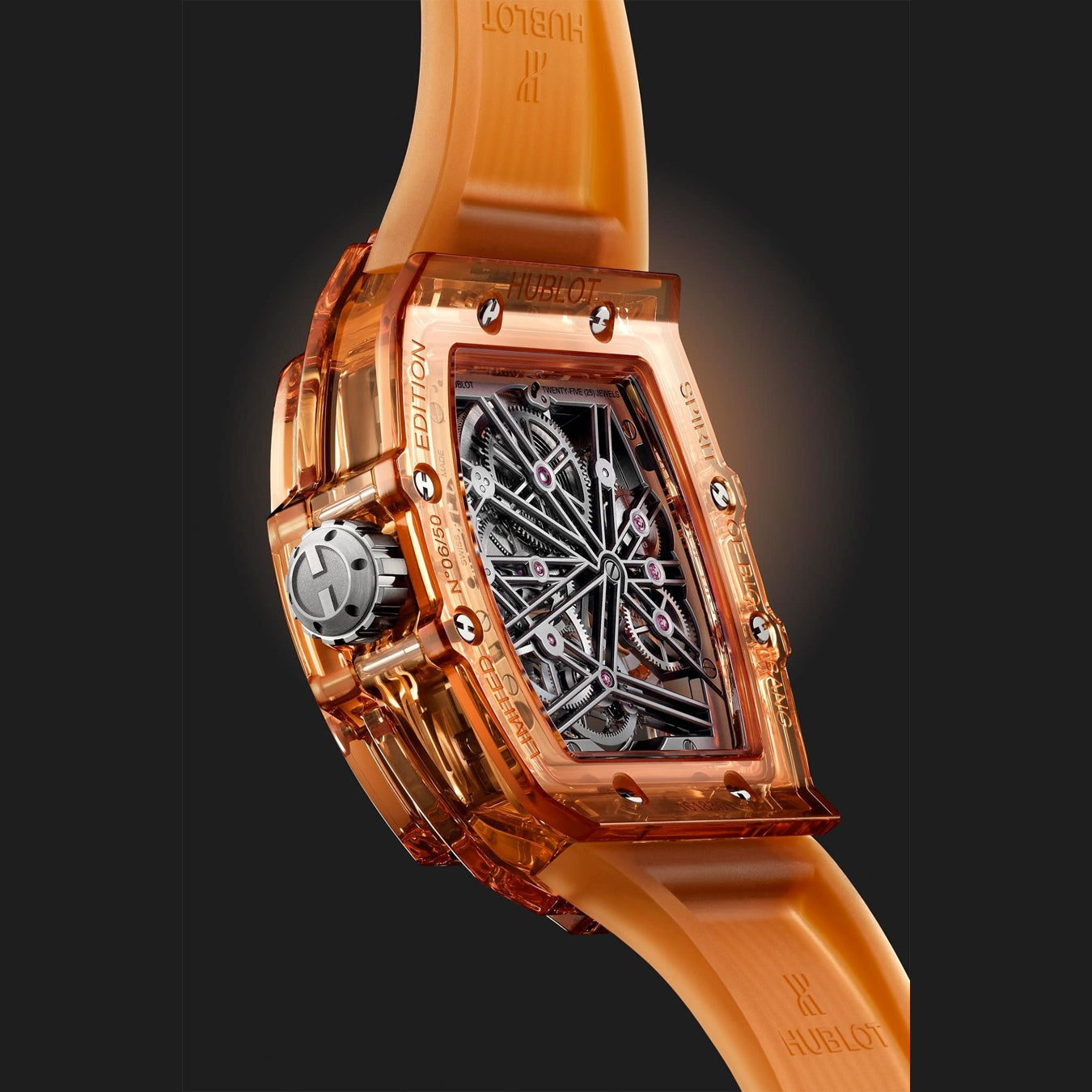 Hublot 645.JO.0120.RT Spirit of Big Bang Tourbillon Orange Sapphire 42mm