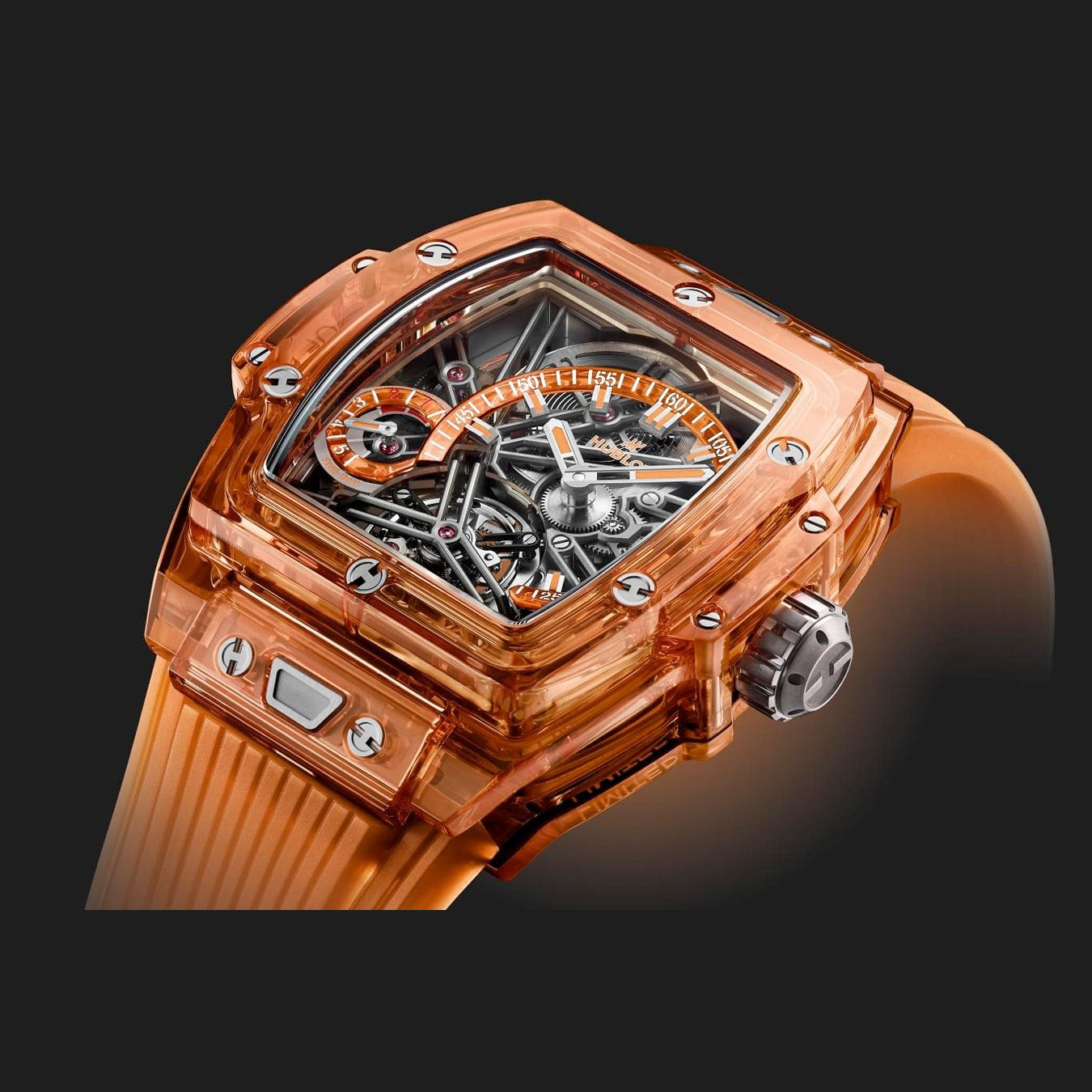 Hublot 645.JO.0120.RT Spirit of Big Bang Tourbillon Orange Sapphire 42mm