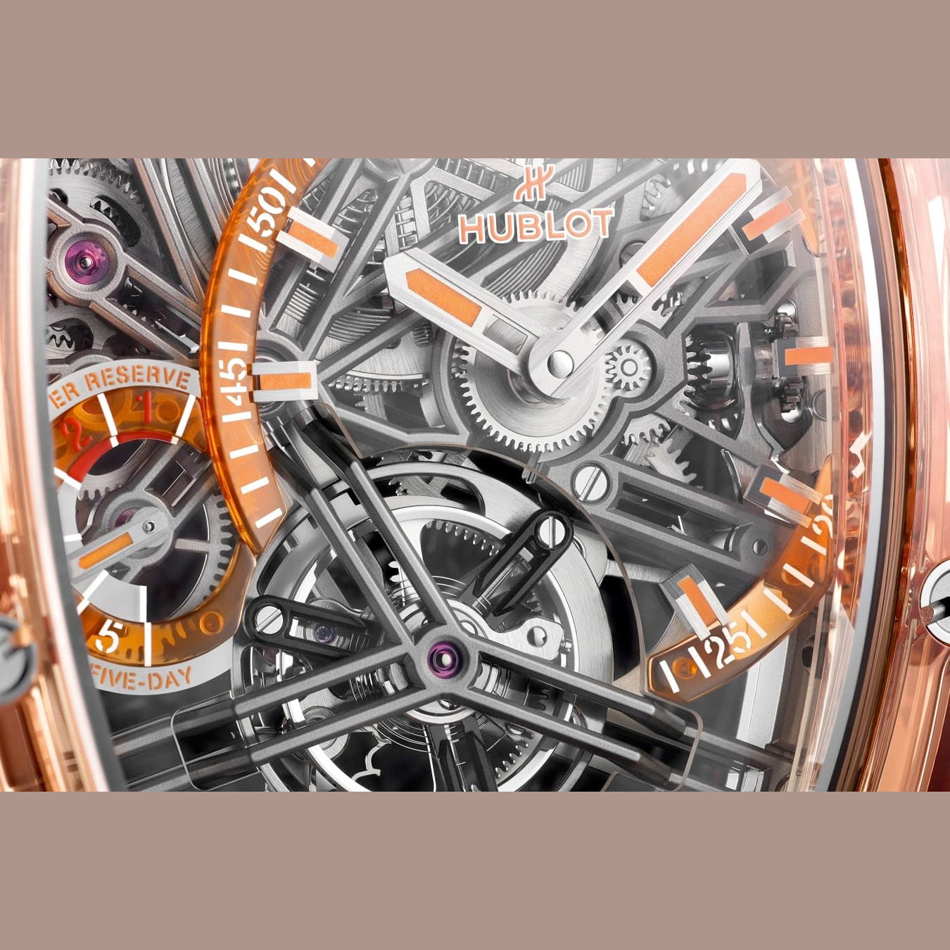 Hublot 645.JO.0120.RT Spirit of Big Bang Tourbillon Orange Sapphire 42mm