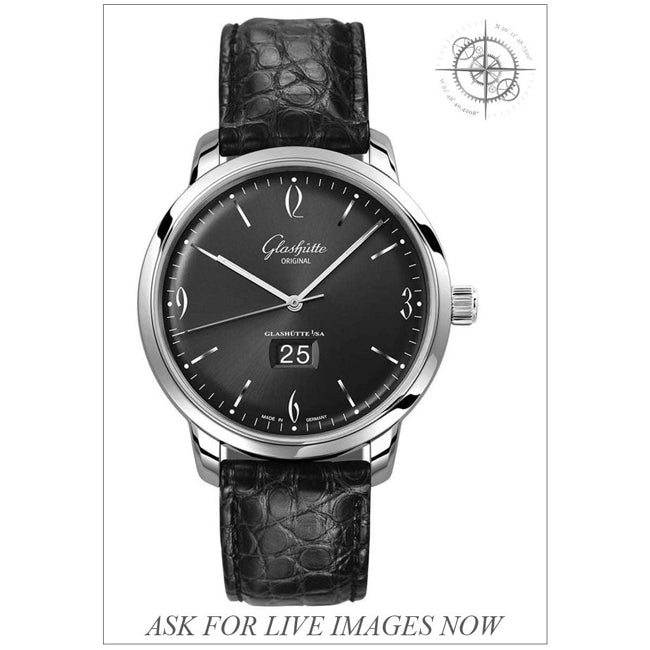 Glashütte Original 2-39-47-06-02-04 Sixties Panorama Date Stainless Steel
