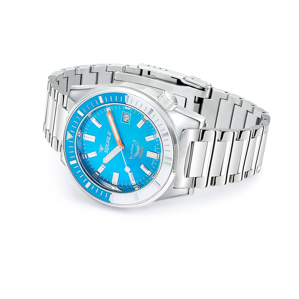 Squale Matic Light Blue Bracelet MATICXSE.SQ22L