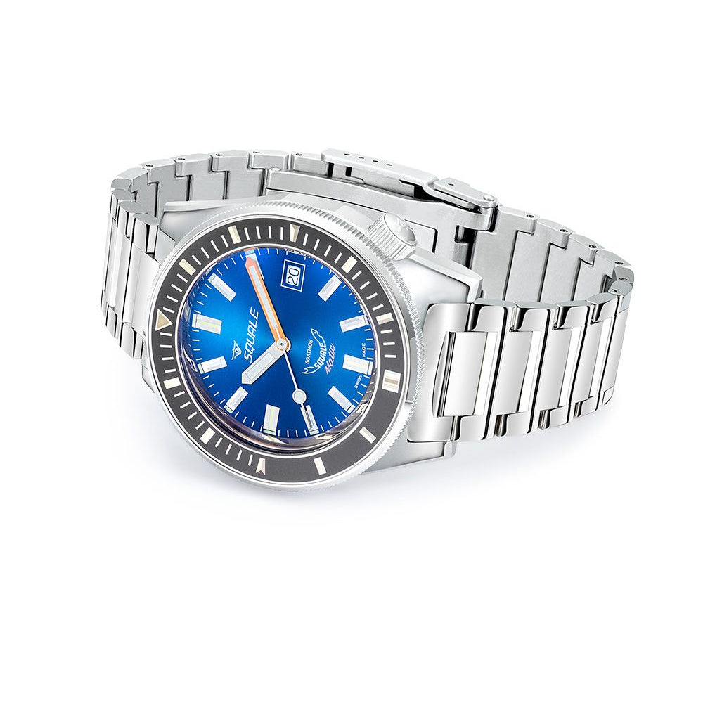 Squale Matic Dark Blue Bracelet MATICXSB.SQ22L